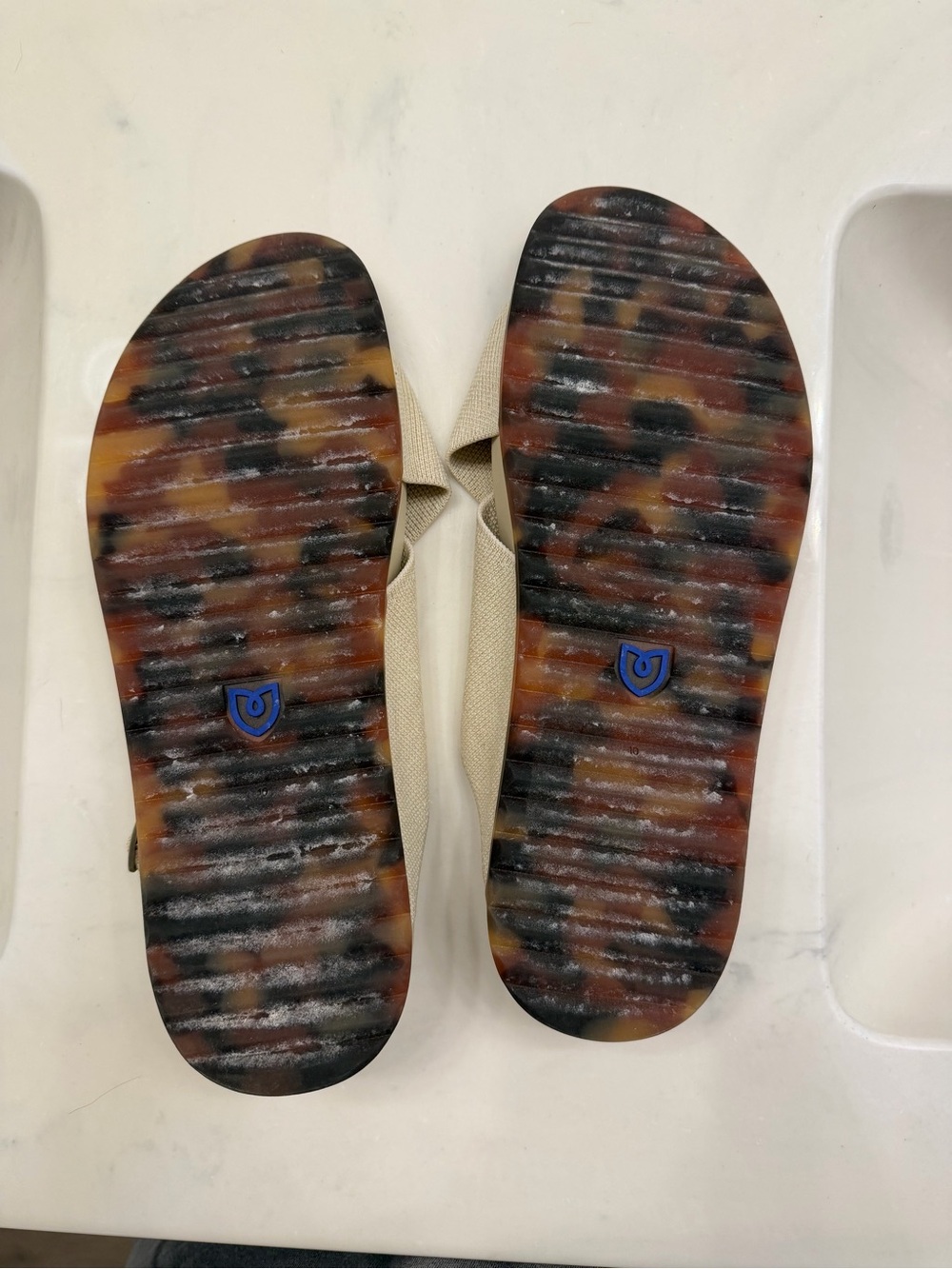 Rothy’s the weekend sandal coconut size 10.5 - Picture 9 of 10